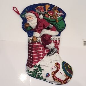 Cranston Santa Claus Christmas Stocking